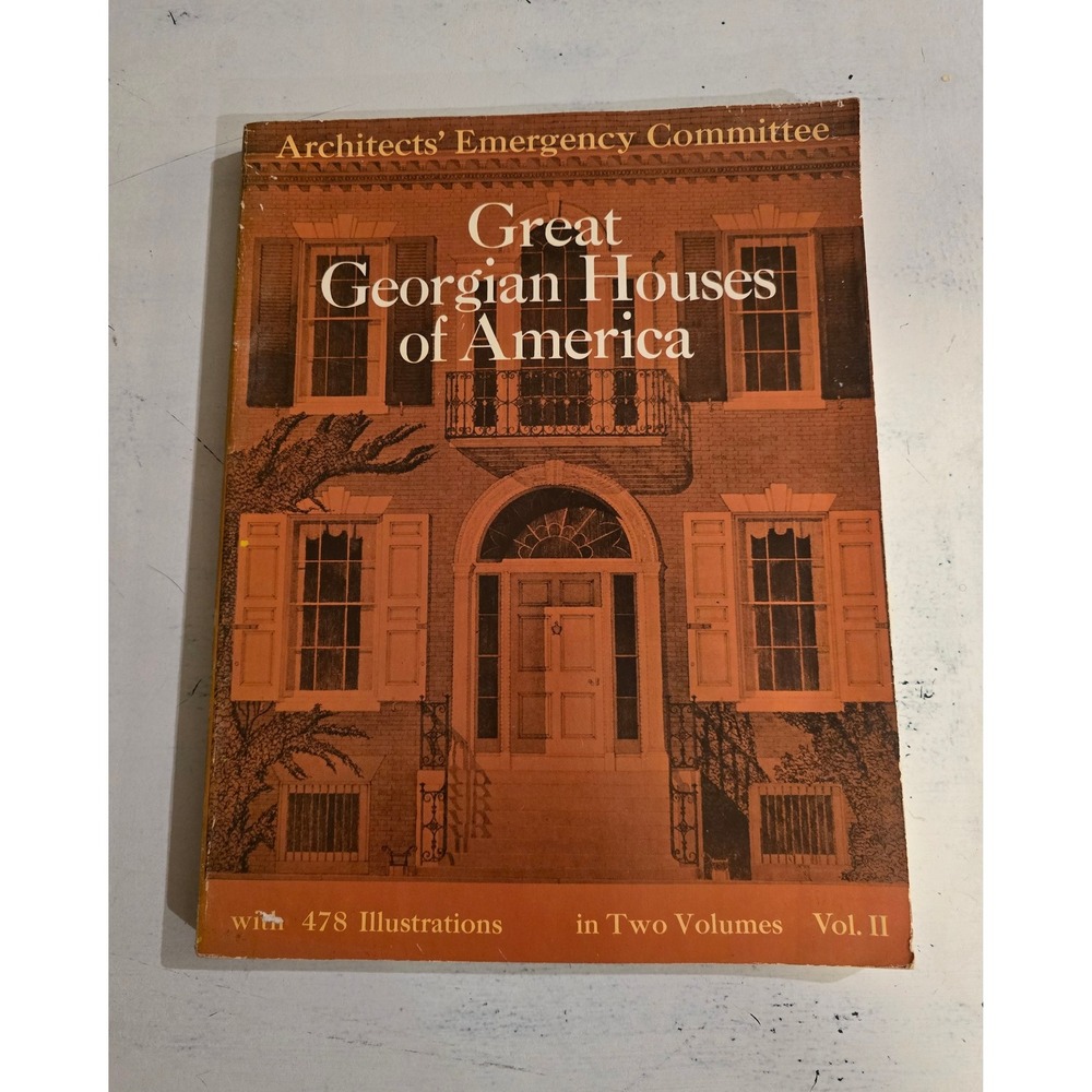 Dover Publications Great Georgian Houses‎ of America Vol II Paperback Book